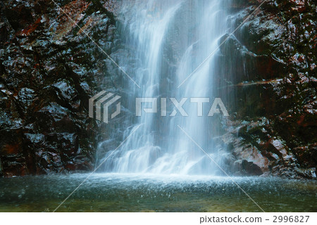 Fudo waterfall in Aga-machi 2996827
