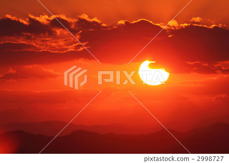 setting sun, sunset, solar 2998727