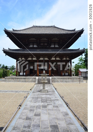 Yokoji寺廟大廳 3001926