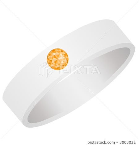 Citrine flat ring 3003021