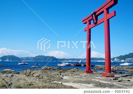 在Nashima（Nanajima）的鳥居 3003542