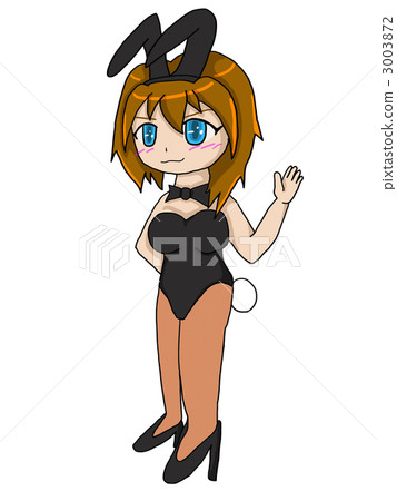 Bunny girl (black) 3003872