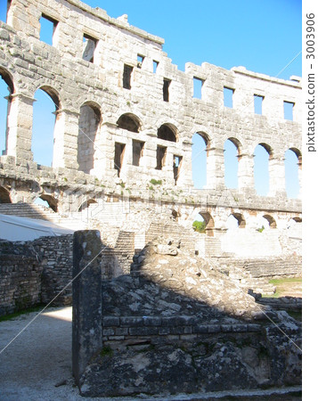 Croatia Istra Peninsula Pula Amphitheater Croatia Istra Peninsula Pula Amphitheater 3003906