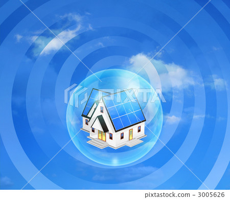 太陽房/太陽能住房 3005626