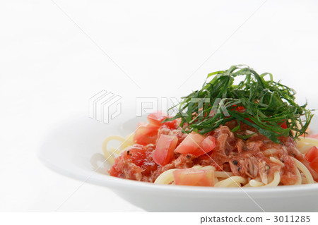 Cold spaghetti of tomato and shiso 3011285