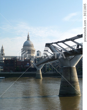 聖保羅大教堂和千禧橋 聖保羅大教堂和千禧橋 3011805