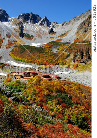 Northern Alps · Hotaka and autumn leaves 3012922