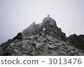 奧穗高山 頂部 頂峰 3013476