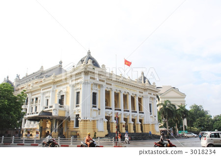 Hanoi City's historic theater 3018234