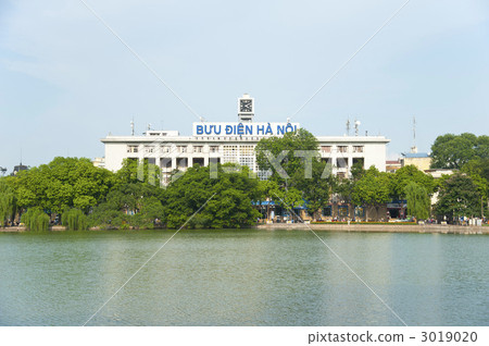 Hoan Kiem Lake and post office Hoan Kiem Lake and post office 3019020