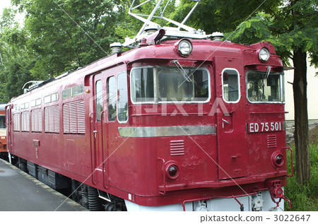 501 unit, ed75 form electric locomotive, jnr class ed75 3022647