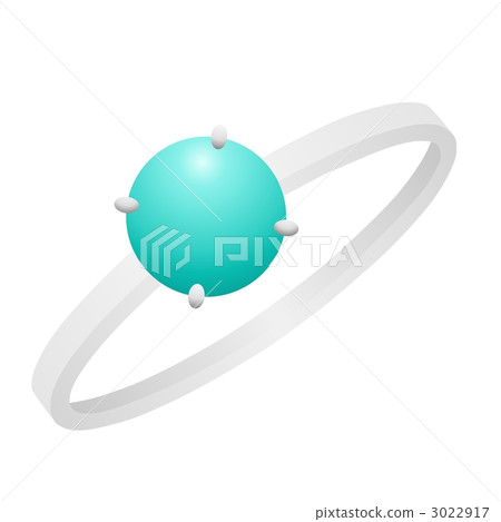 Turkish stone flat ring 3022917