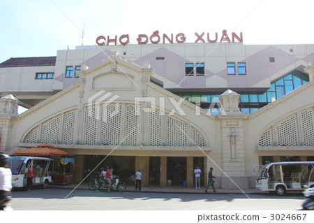 The biggest market in Hanoi, Dong Xuan market 3024667