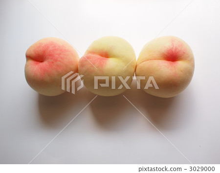 白色中國鳳凰 桃子 桃 3029000