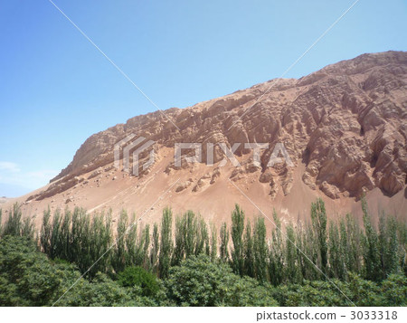 燃燒的山脈 吐魯番 新疆維吾爾族自治區 3033318