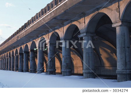 seawall, wakkanai kohoku breakwater dome, concrete dome 3034274