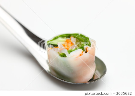 Raw spring roll 3035682