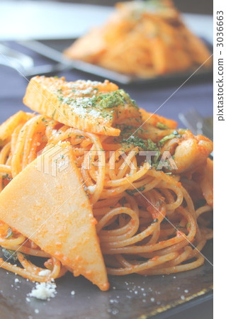 Bamboo tomato sauce pasta Bamboo tomato sauce pasta 3036663