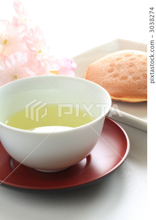 Stock Photo: hot drink, snack, everyday life