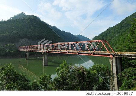 Ikuhara Dam Shirakawa Ohashi Bridge 3039937