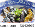 Boiled eggplant (boiled frying) 3042605