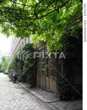 小街 鋪路 石地板 3042700