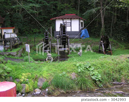 聞名的河流 美瑛町 風景 3042993