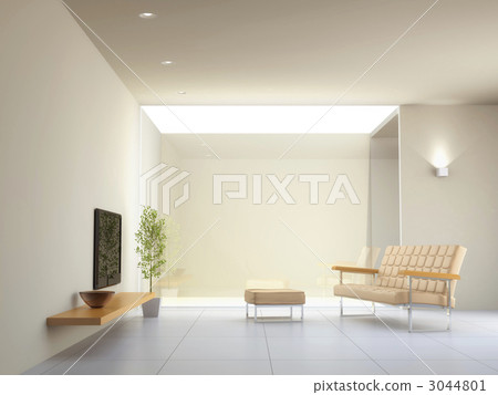 Living room and flat-screen TV 3044801