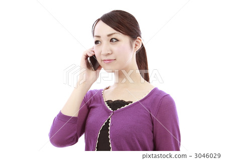 電話 女生 女孩 3046029
