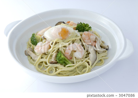 Miso cream spaghetti 3047086
