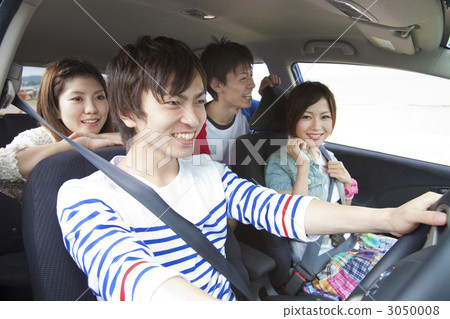 年輕人 駕駛 開車 3050008