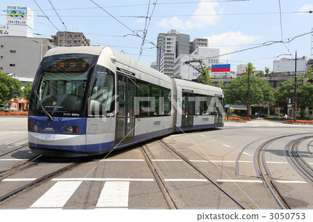 岡山的電車 岡山的電車 3050753