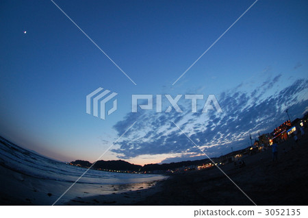 sunset, coast, seashore 3052135