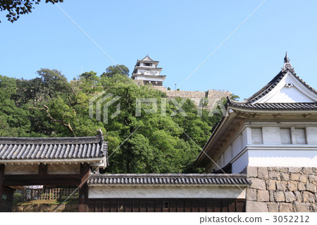香川縣丸龜市龜山公園“丸龜城” 香川縣丸龜市龜山公園“丸龜城” 3052212