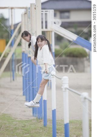 女孩 單槓 鐵棒 3055159