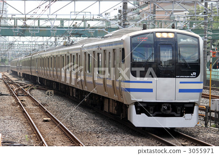 E217 series train Yokosuka line · Sobu Line rapidly 3055971