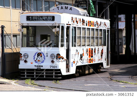 岡山的電車 岡山的電車 3061352