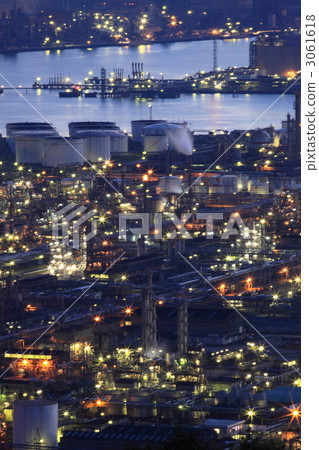 industrial area, mizushima industrial zone, industrial complex 3061618