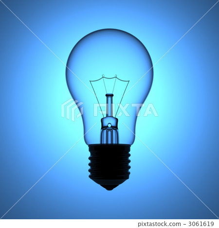 back the blue light bulb