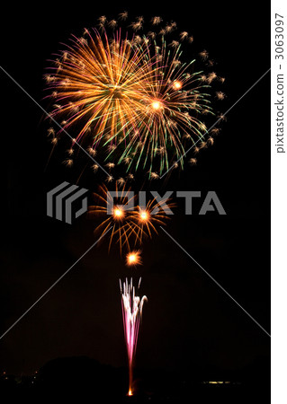 Saitama city fireworks display 3063097