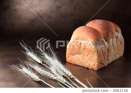 天然酵母麵包和Haruyutaka的大麥 3063136