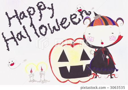 萬聖節 illustration 數字動畫 3063535
