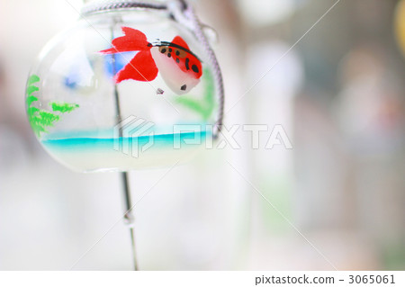 Goldfish handle Edo wind chimes Goldfish handle Edo wind chimes 3065061