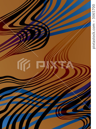 石紋紙染 激流 流體 3065700