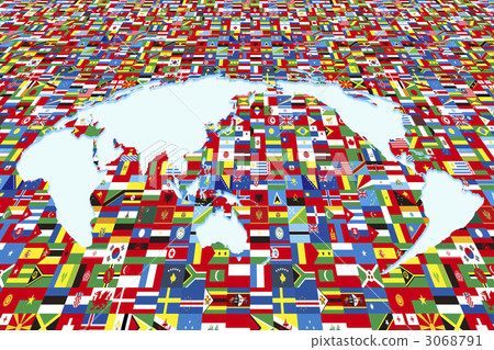 地図・旅行ガイド Flags of the World File:Flag map of the World.svg - Wikimedia Commons