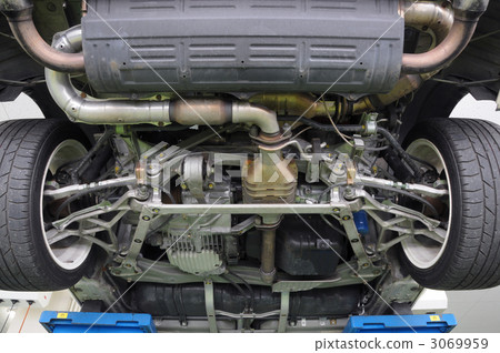 Suspension of sports car 3069959