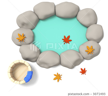 Open-air bath 3071493