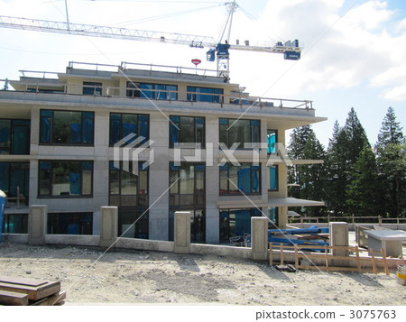 Overseas condominium construction site crane Overseas condominium construction site crane 3075763