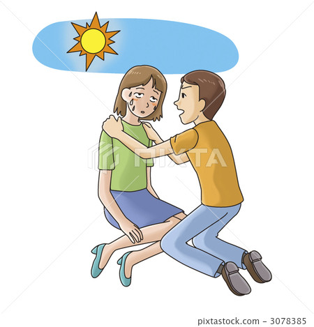 Symptoms of heat stroke (reply to severe calls is strange) 3078385