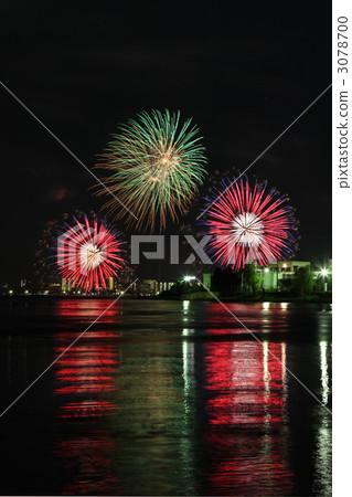 “Ganbaro！日本”2011年琵琶湖大型煙花節 3078700